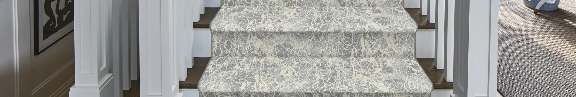 stairs with carpet